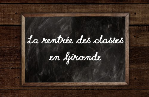 La rentrée des classes en Gironde